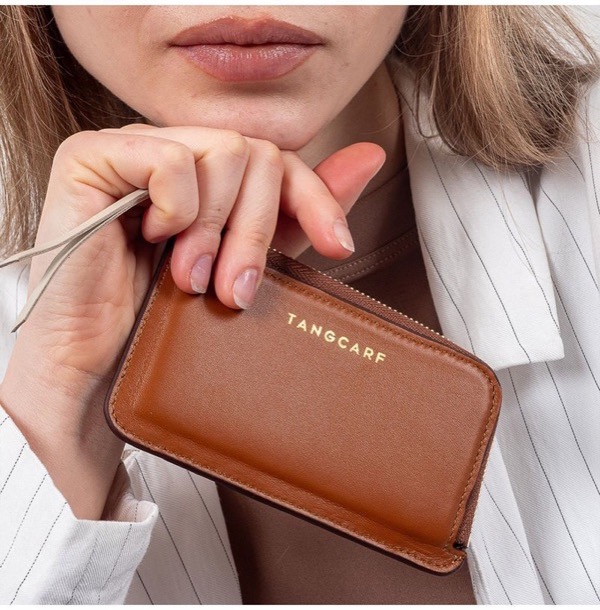 Perla 3203 kadın cüzdan, taba